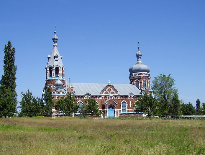 Самодуровка. Церковь Рождества Пресвятой Богородицы. фасады