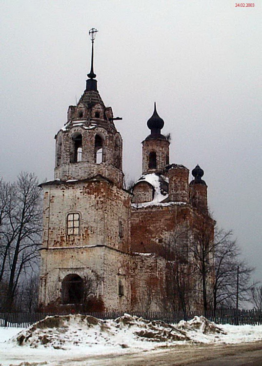 Церковь Троицы Живоначальной, Троицкое (Переславский район и г. Переславль-Залесский, Ярославская область). фасады