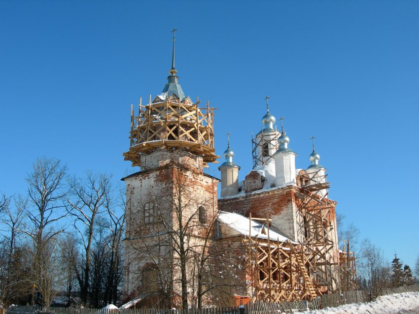 Церковь Троицы Живоначальной, Троицкое (Переславский район и г. Переславль-Залесский, Ярославская область). фасады