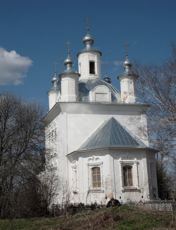 Церковь Троицы Живоначальной, Троицкое (Переславский район и г. Переславль-Залесский, Ярославская область). фасады