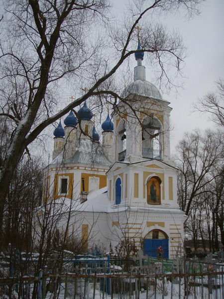 Зарницино (Калово). Церковь Введения во храм Пресвятой Богородицы. фасады