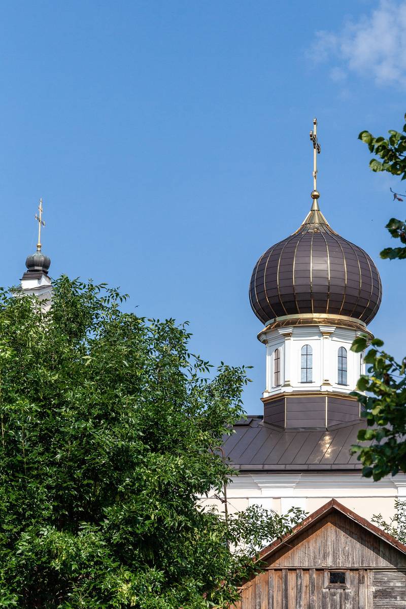 архитектурные детали. Кафедральный собор Варвары великомученицы, Пинск (Пинский район, Беларусь, Брестская область)