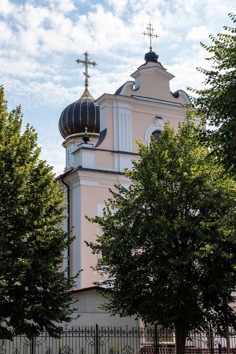 фасады. Кафедральный собор Варвары великомученицы, Пинск (Пинский район, Беларусь, Брестская область)