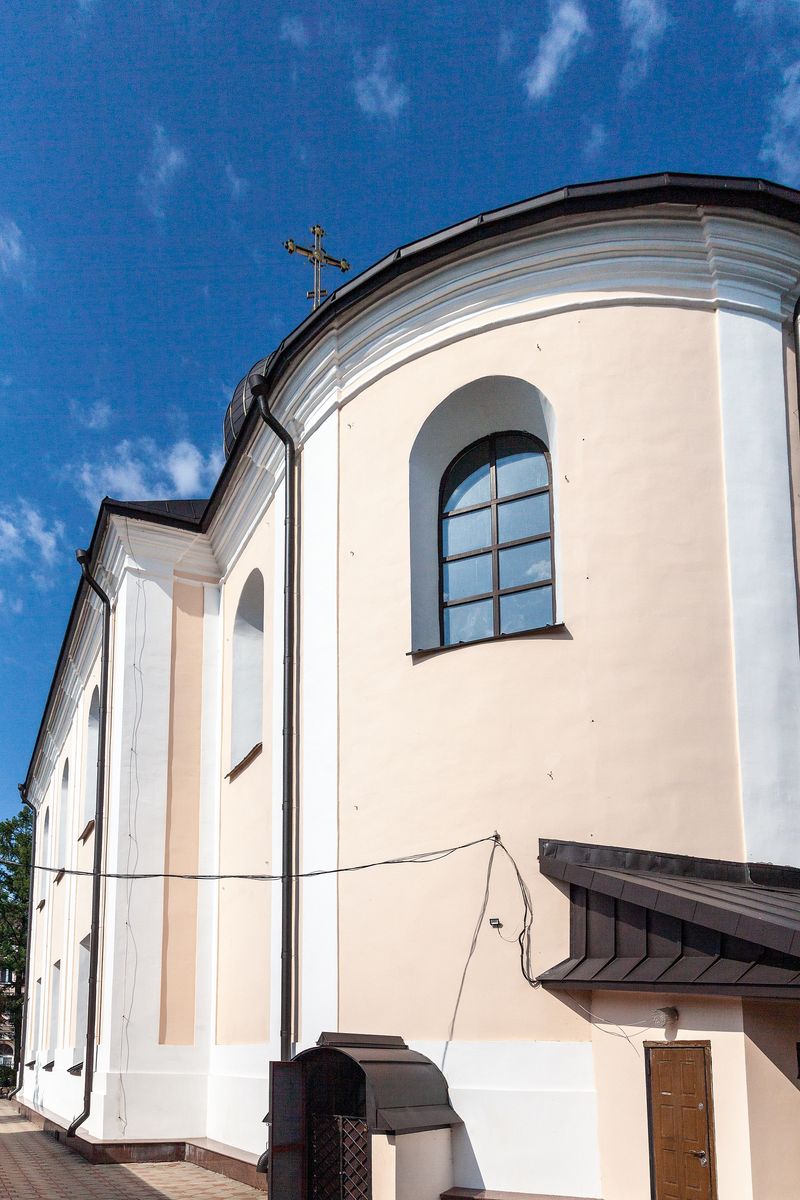 фасады. Кафедральный собор Варвары великомученицы, Пинск (Пинский район, Беларусь, Брестская область)