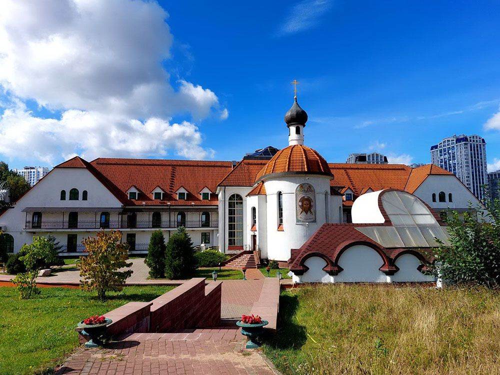 Церковь Иова Многострадального при Доме милосердия, Минск (Минск, город, Беларусь, Минская область). фасады