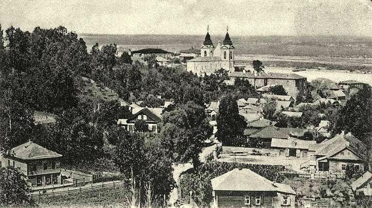 Мозырь. Кафедральный собор Михаила Архангела. архивная фотография, фото с сайта: http://www.radzima.org/eng/photo/72149.html/ начало XX века