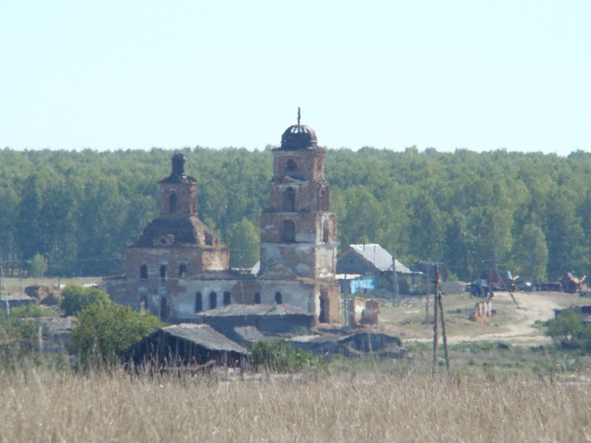 Церковь Петра и Павла, Нижнепетропавловское (Красноармейский район, Челябинская область). фасады