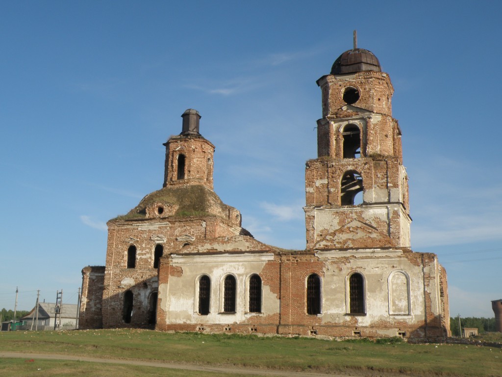 Церковь Петра и Павла, Нижнепетропавловское (Красноармейский район, Челябинская область). фасады
