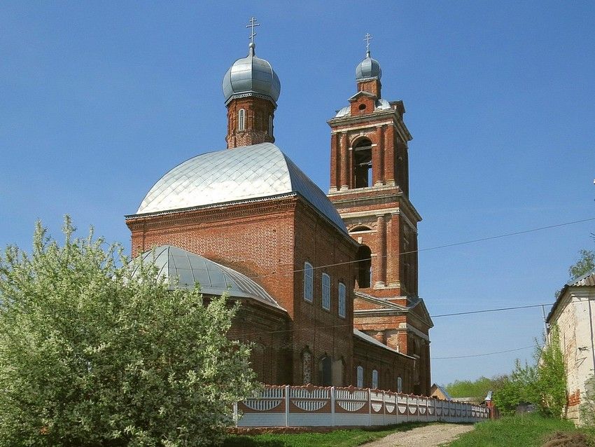 Лещенка. Церковь Покрова Пресвятой Богородицы. фасады