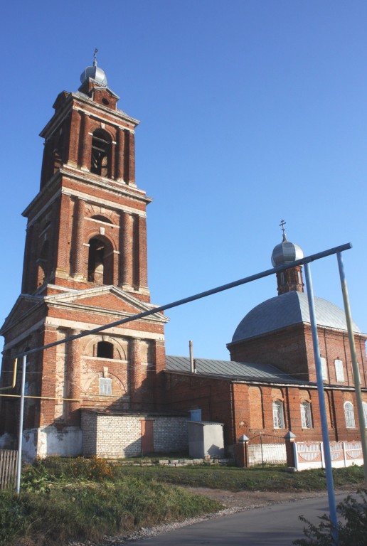 Церковь Покрова Пресвятой Богородицы, Лещенка (Михайловский район, Рязанская область). фасады