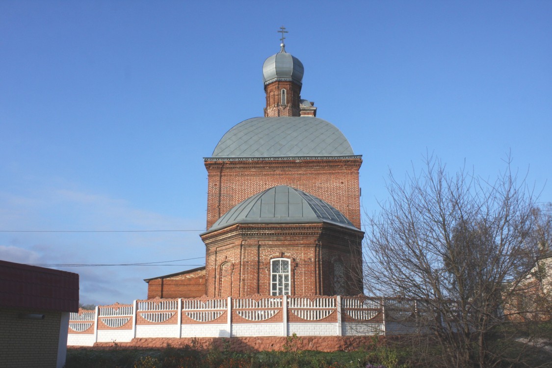 Церковь Покрова Пресвятой Богородицы, Лещенка (Михайловский район, Рязанская область). фасады