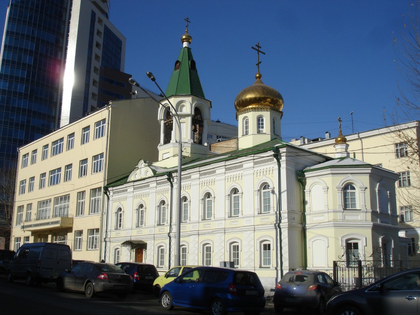 Церковь Николая Чудотворца при Уральском горном институте, Екатеринбург (Екатеринбург (МО город Екатеринбург), Свердловская область). фасады