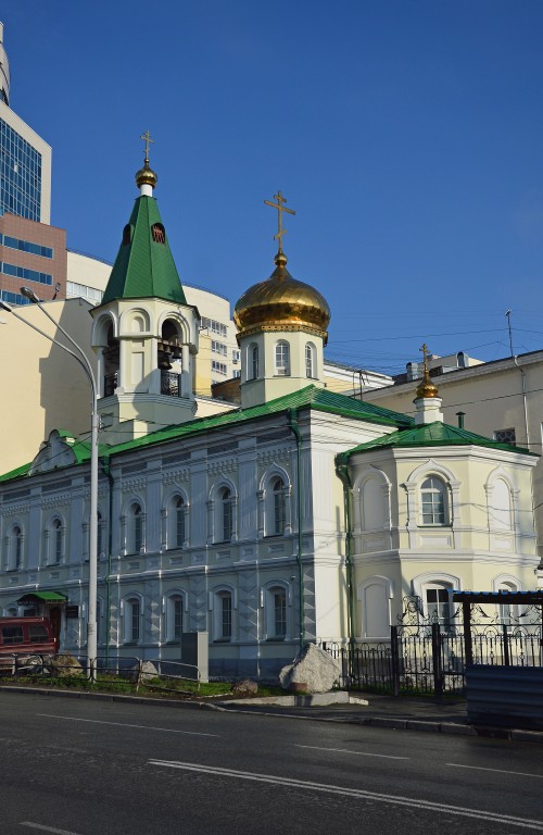 Церковь Николая Чудотворца при Уральском горном институте, Екатеринбург (Екатеринбург (МО город Екатеринбург), Свердловская область). фасады