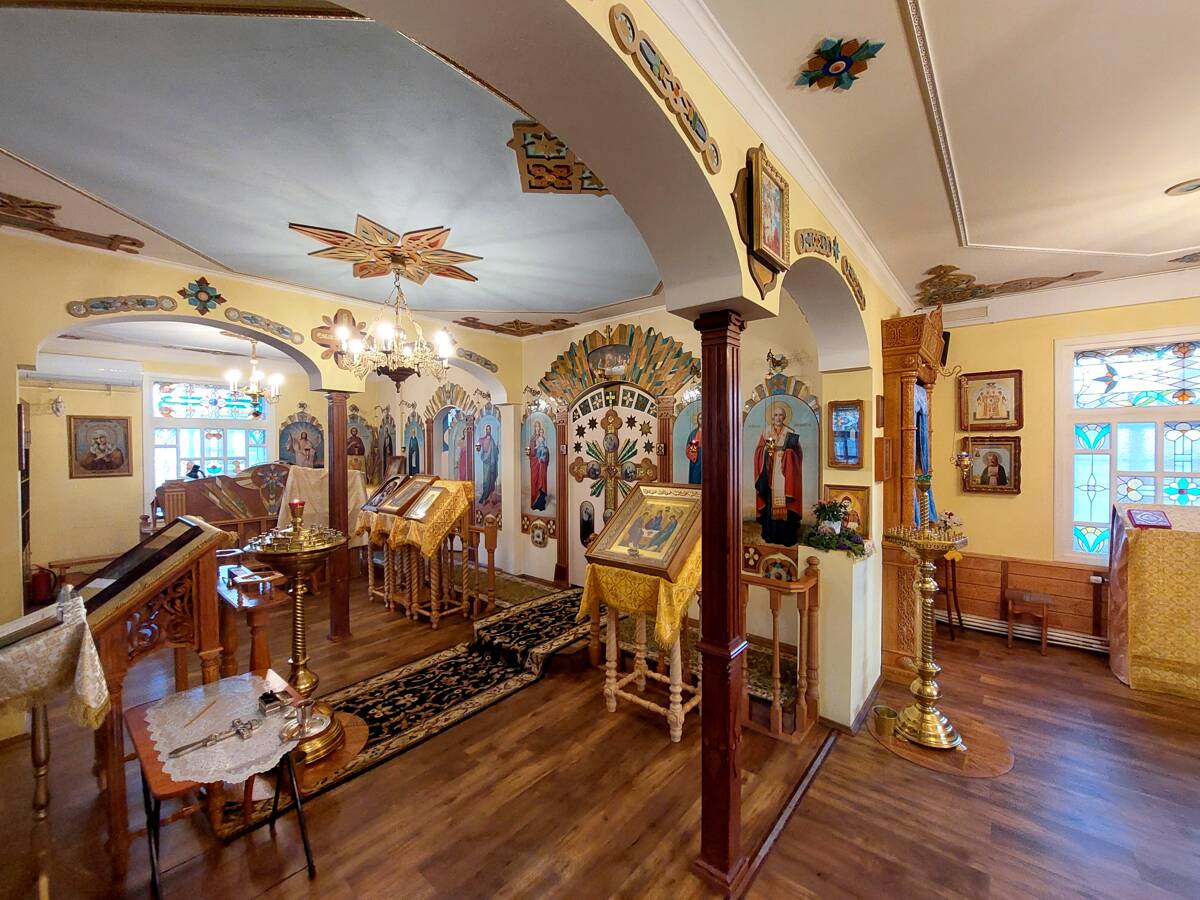 Церковь Николая Чудотворца в Левашове, Выборгский район (Санкт-Петербург, г. Санкт-Петербург). интерьер и убранство