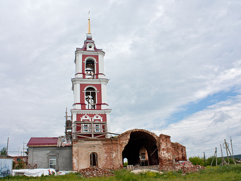 Мироново. Церковь Георгия Победоносца. фасады