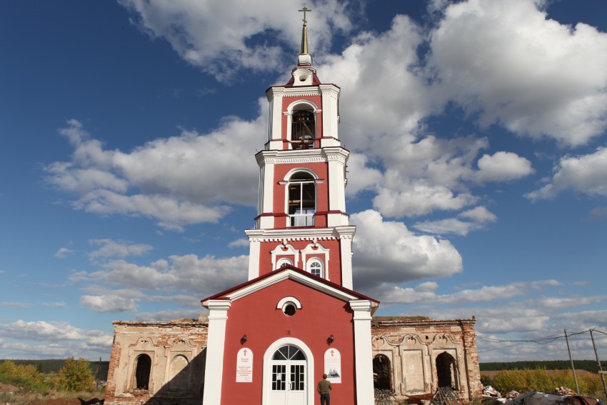 Церковь Георгия Победоносца, Мироново (Артёмовский район (Артёмовский ГО), Свердловская область). фасады
