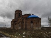 Церковь Вознесения Господня, Начато восстановление. обновлена кровля над алтарной частью<br>, Родники, Артёмовский район (Артёмовский ГО), Свердловская область