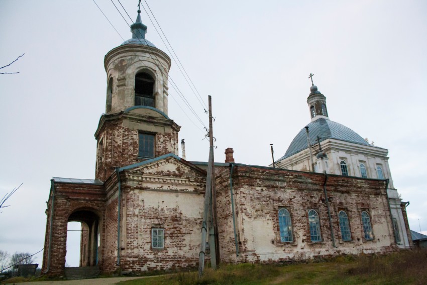 Краснополье. Церковь Рождества Пресвятой Богородицы. фасады