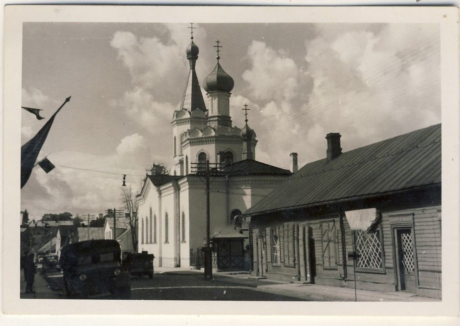 Раквере. Церковь Рождества Пресвятой Богородицы. архивная фотография, Фото 1941 г. с аукциона e-bay.de