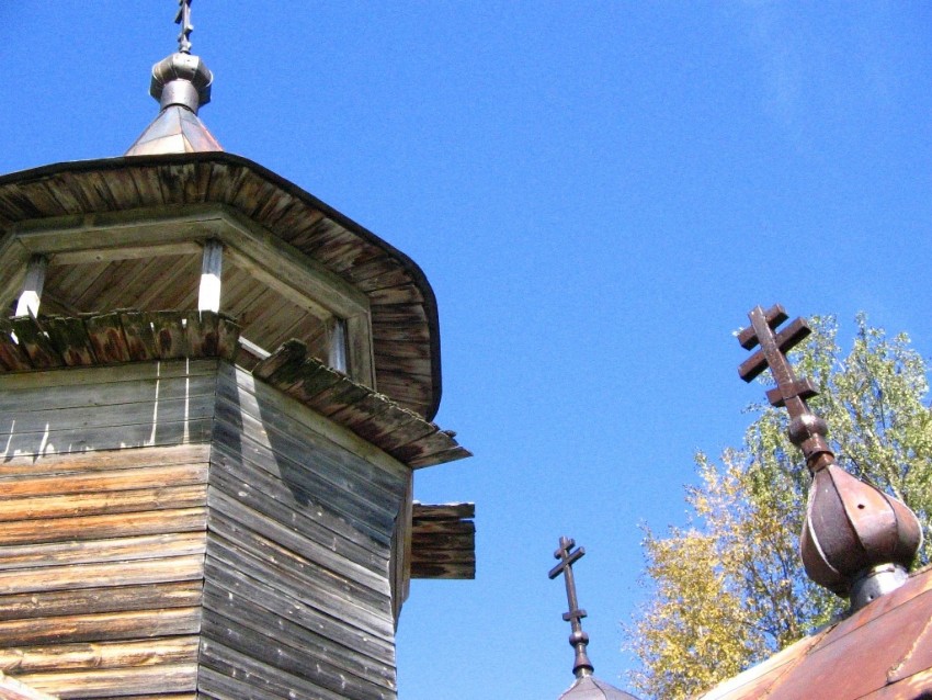 Часовня Николая Чудотворца, Мелойгуба (Кондопожский район, Республика Карелия). архитектурные детали, Звонница
