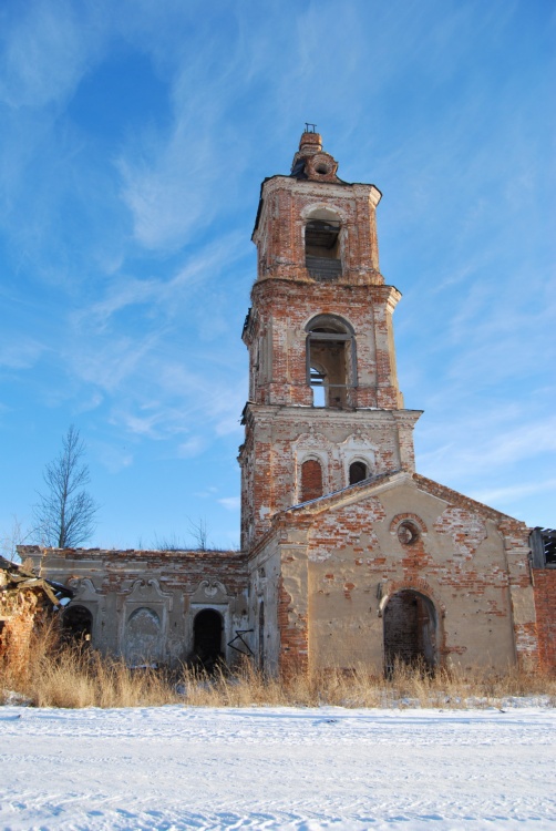 Церковь Георгия Победоносца, Мироново (Артёмовский район (Артёмовский ГО), Свердловская область). фасады