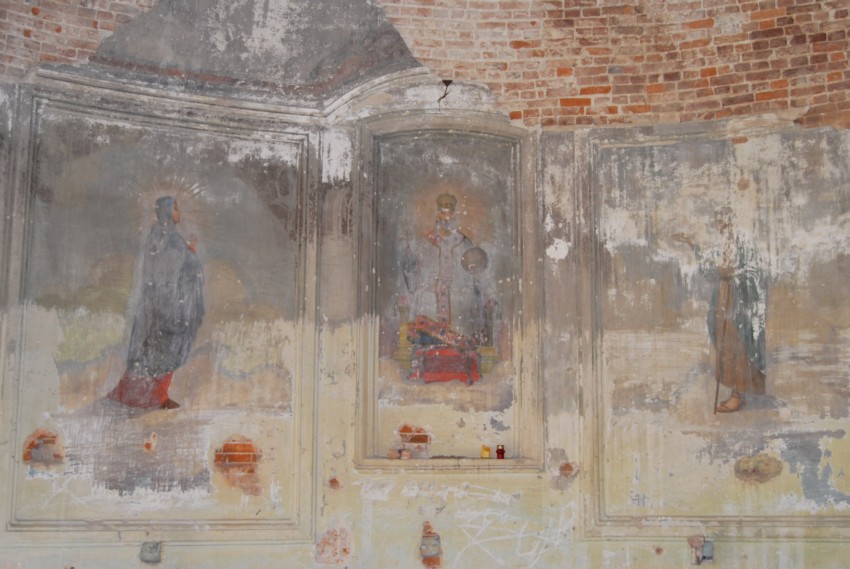 Церковь Вознесения Господня, Родники (Артёмовский район (Артёмовский ГО), Свердловская область). интерьер и убранство, Роспись алтаря