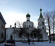 Церковь Рождества Пресвятой Богородицы, Вид с севера от дома причта<br>, Раквере, Ляэне-Вирумаа, Эстония