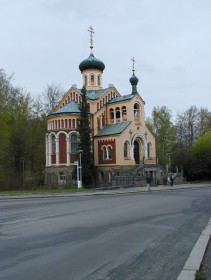 Марианске Лазне. Церковь Владимира равноапостольного