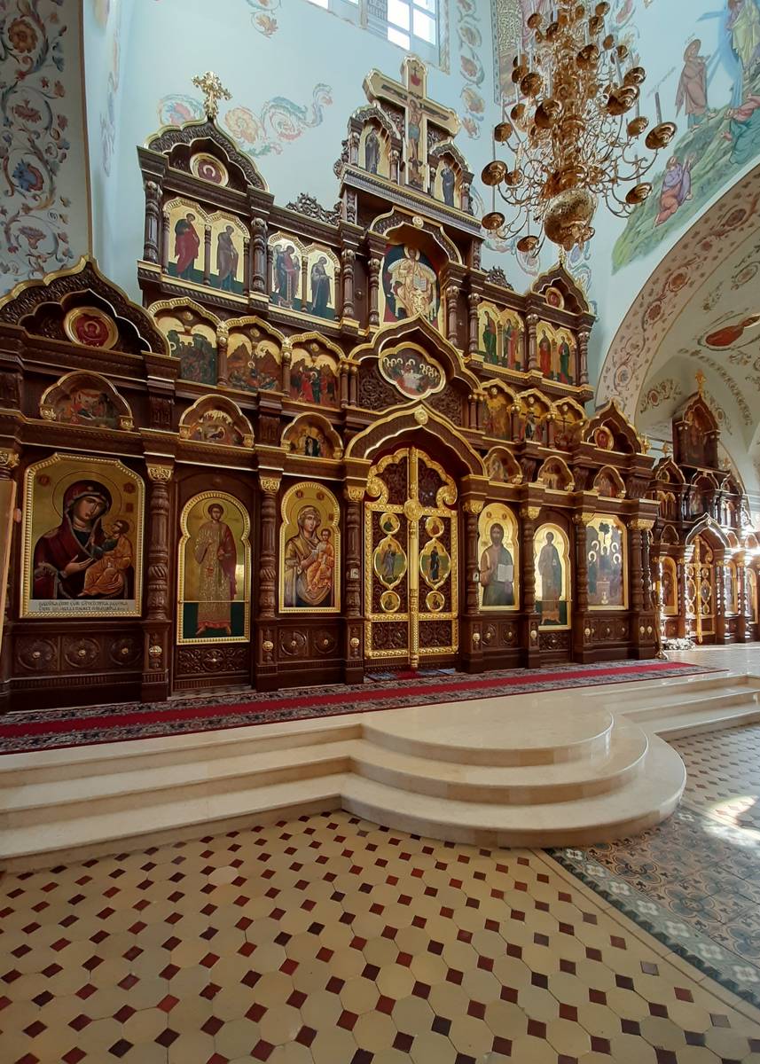 Кафедральный собор Троицы Живоначальной, Энгельс (Покровск) (Энгельсский район, Саратовская область). интерьер и убранство