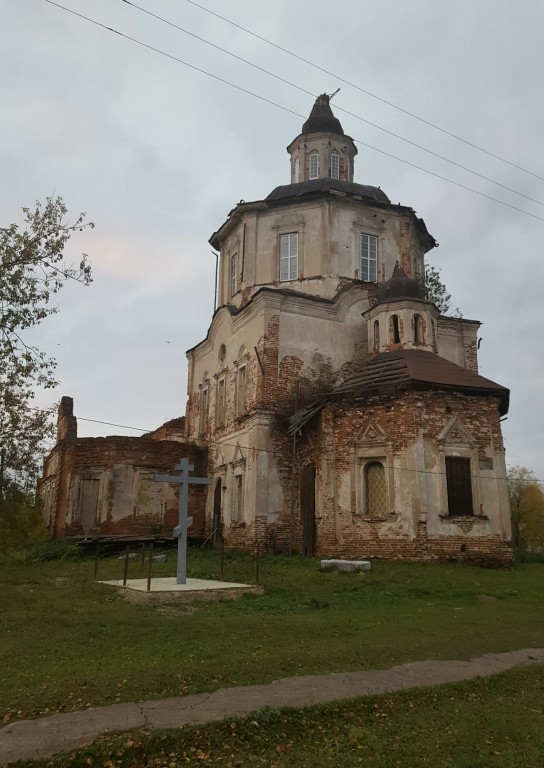 Коптелово. Церковь Вознесения Господня. фасады