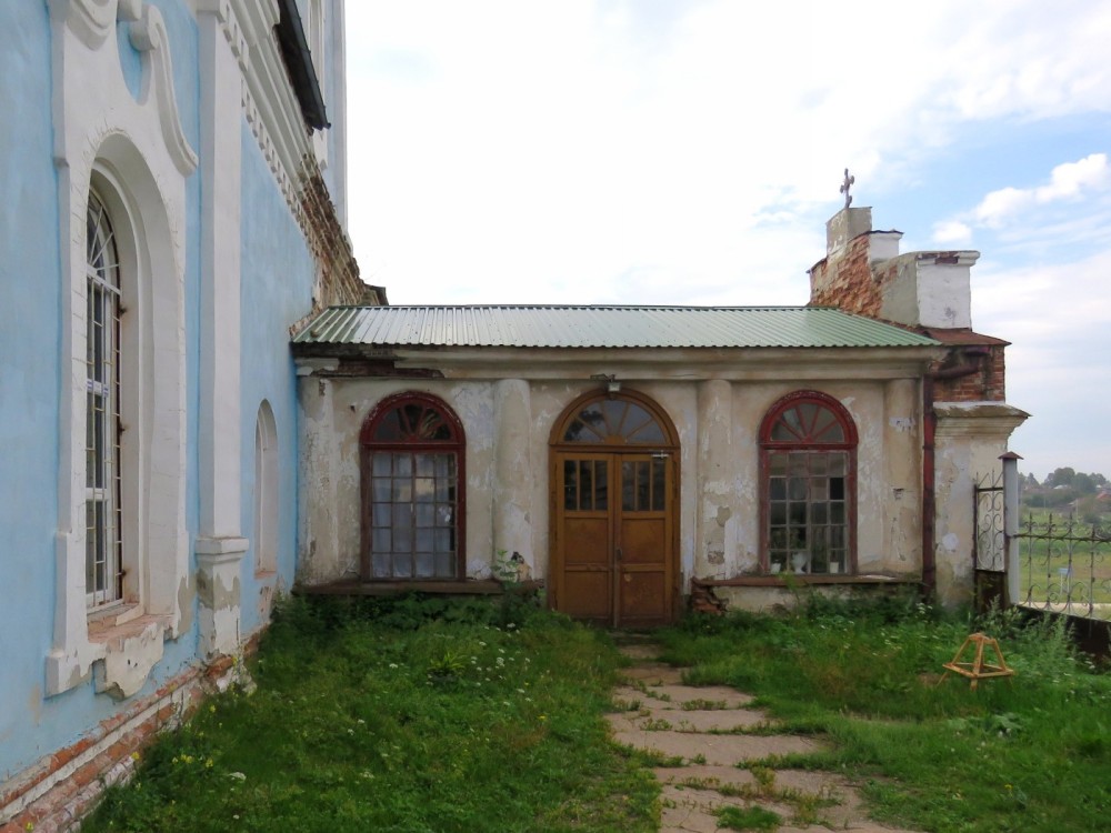 Церковь Петра и Павла, Нейво-Шайтанский (Алапаевск (МО город Алапаевск), Свердловская область). архитектурные детали, Крыльцо