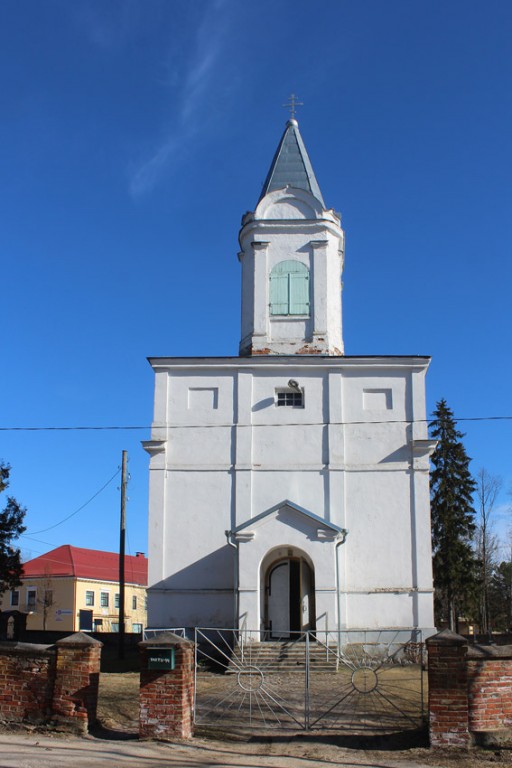 Муствеэ (Mustvee). Церковь Николая Чудотворца. фасады, Западный фасад