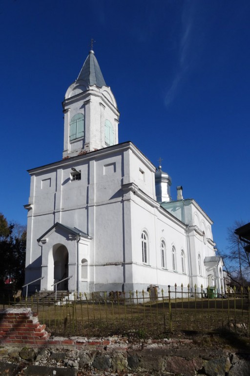 Муствеэ (Mustvee). Церковь Николая Чудотворца. фасады, Вид с юго-запада