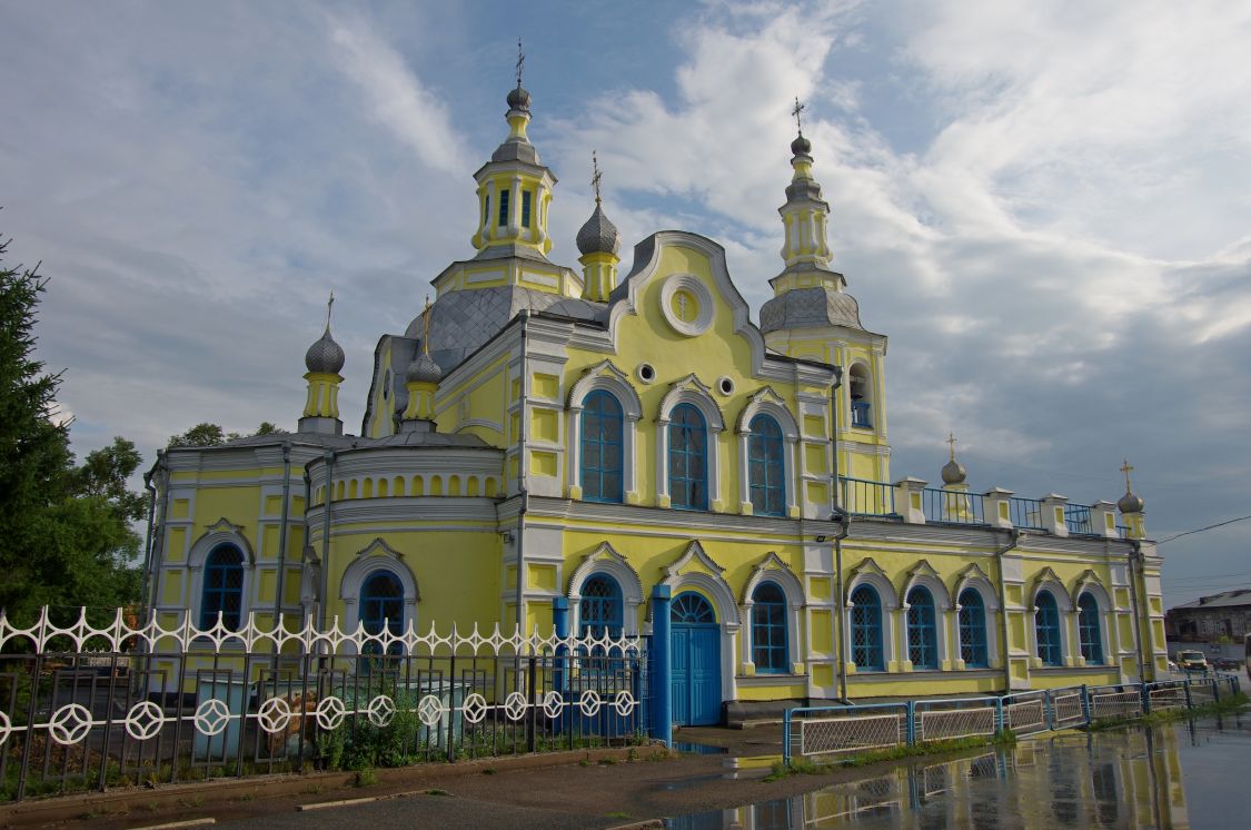 Минусинск. Собор Спаса Преображения. фасады, Вид с северо-востока