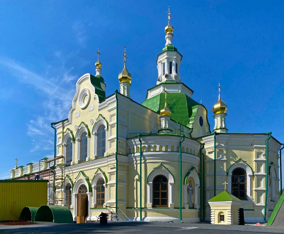 Кафедральный собор Спаса Нерукотворного Образа, Минусинск (Минусинск, город, Красноярский край). фасады, Вид с юго-востока