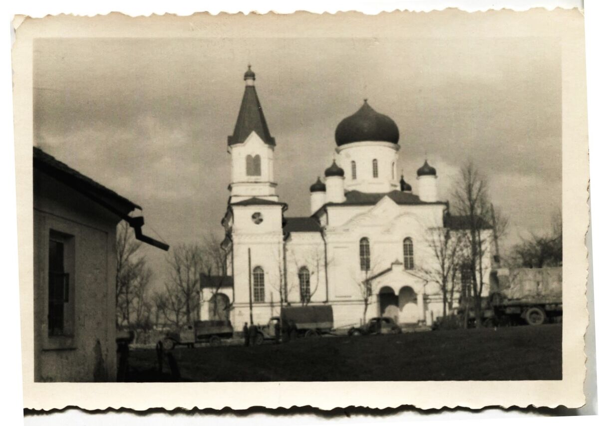 Церковь Покрова Пресвятой Богородицы, Каменец-Подольский (Каменец-Подольский район, Украина, Хмельницкая область). архивная фотография, Фото 1942 г. с аукциона e-bay.de