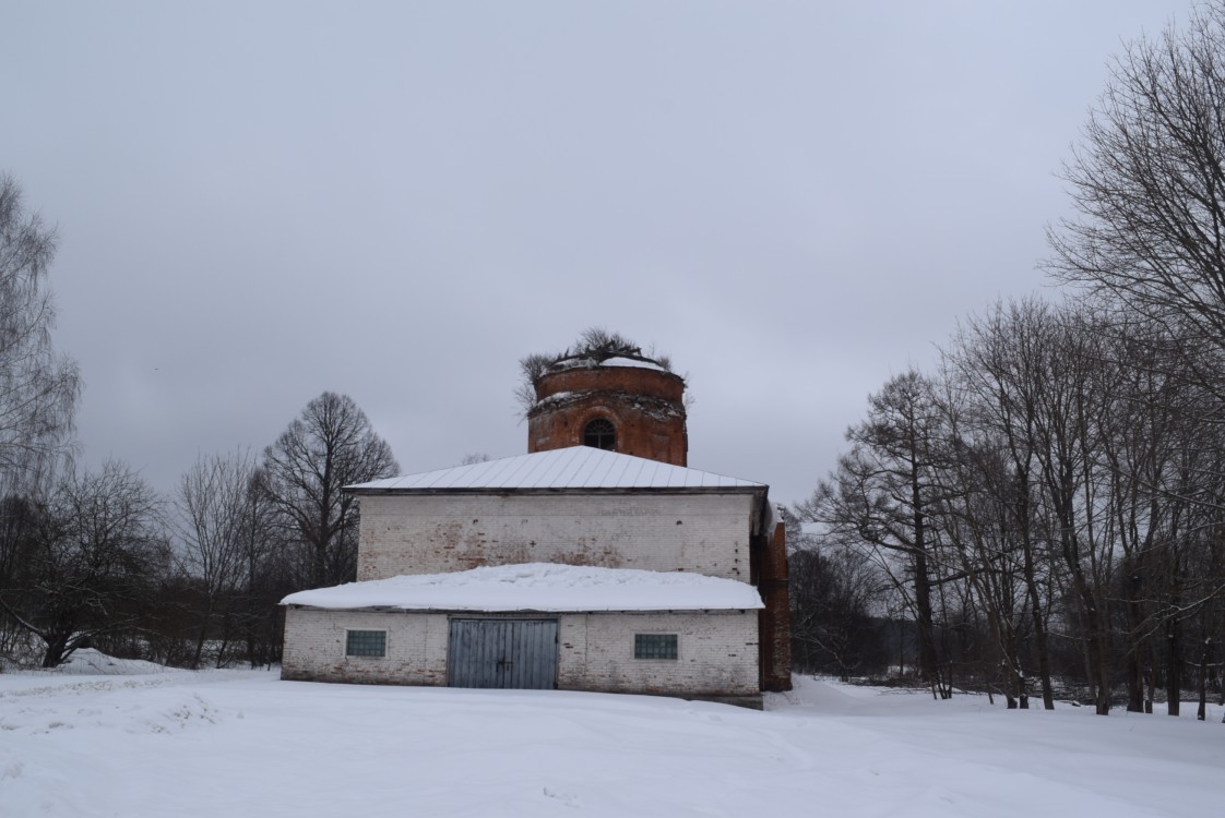 Богимово. Церковь Успения Пресвятой Богородицы. фасады, вид с северо-западной стороны