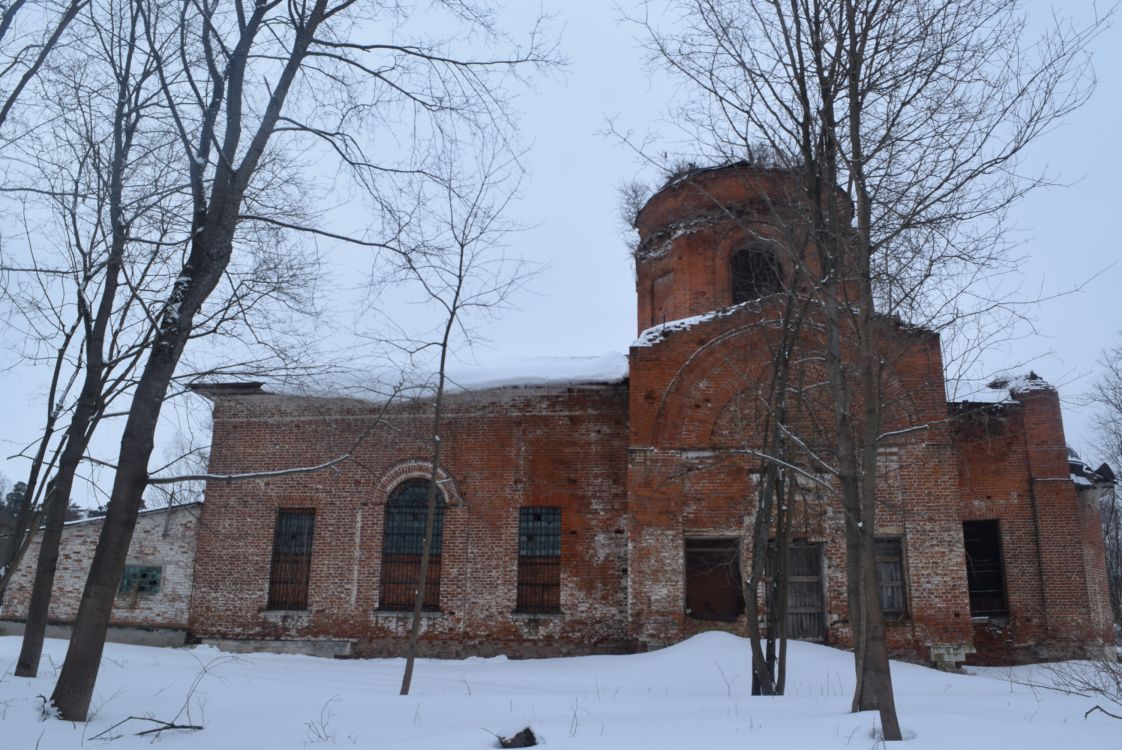 Богимово. Церковь Успения Пресвятой Богородицы. фасады, вид с южной стороны