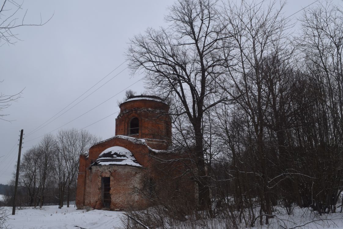 Церковь Успения Пресвятой Богородицы, Богимово (Ферзиковский район, Калужская область). фасады, вид с восточной стороны