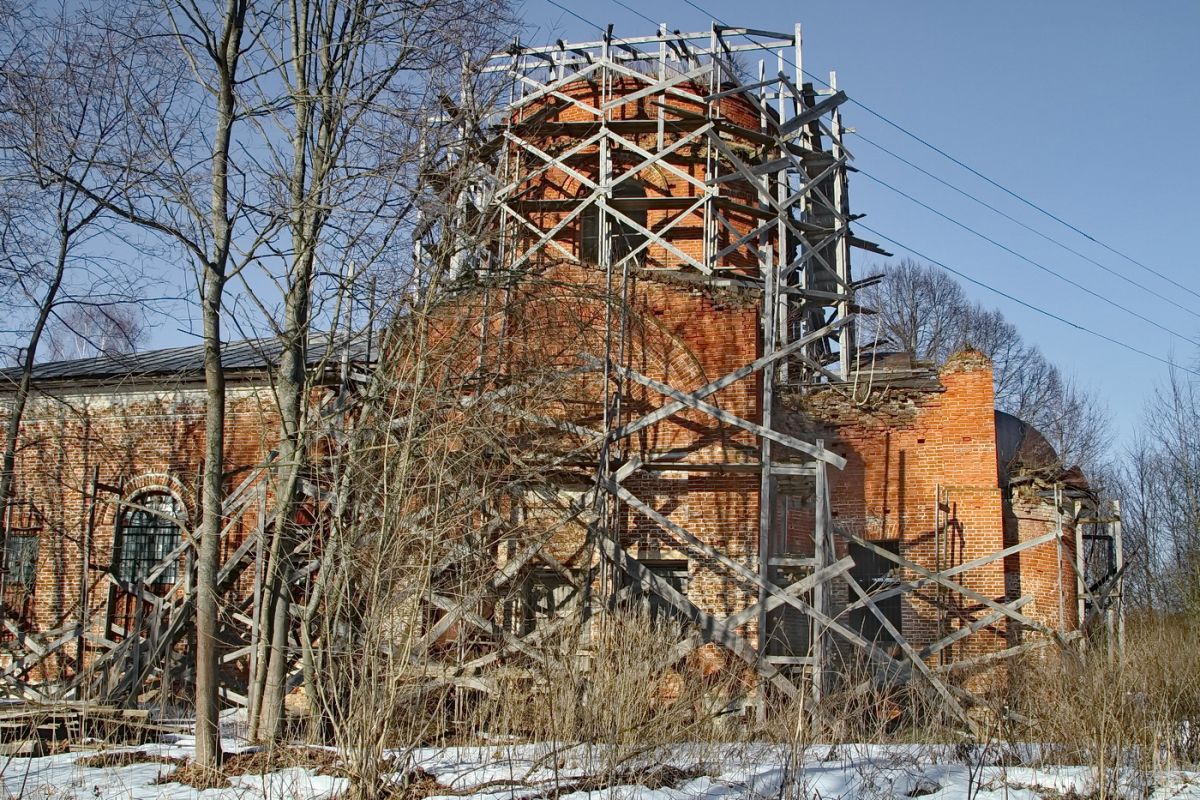 Церковь Успения Пресвятой Богородицы, Богимово (Ферзиковский район, Калужская область). документальные фотографии