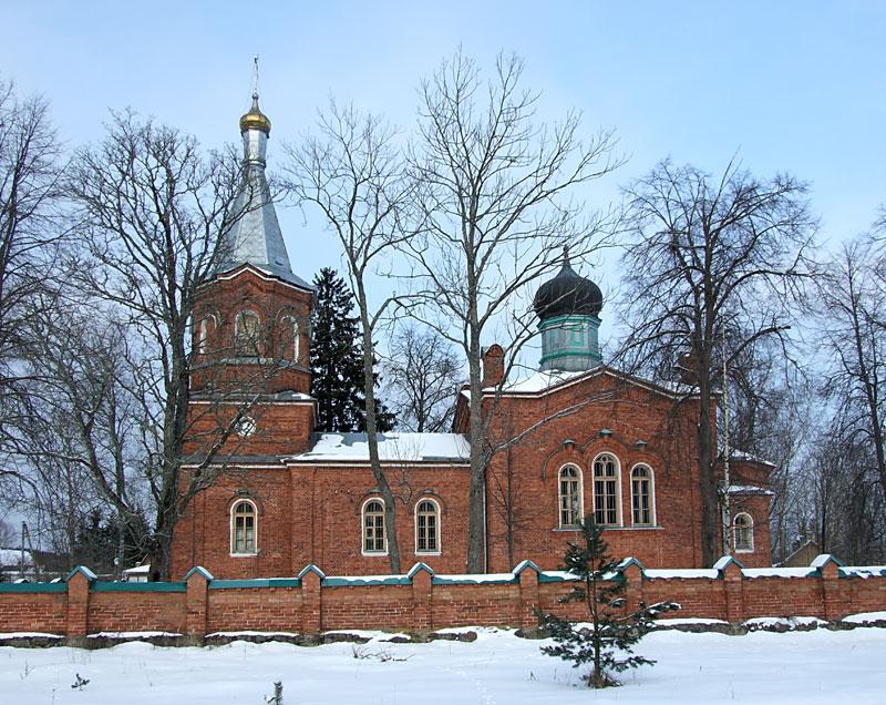 Алайыэ (Alajõe). Церковь Рождества Пресвятой Богородицы. фасады, Вид с юга