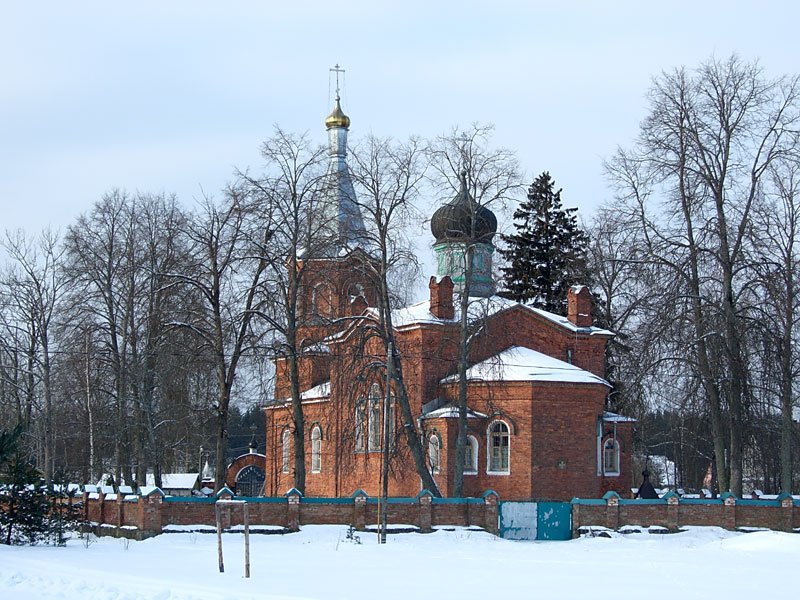 Алайыэ (Alajõe). Церковь Рождества Пресвятой Богородицы. фасады, Вид с юго-востока