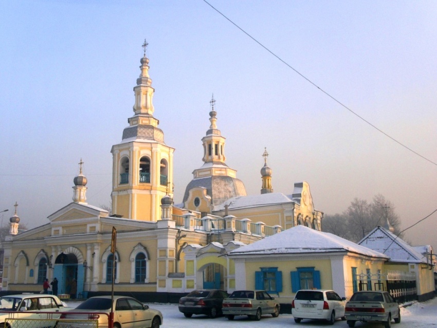 Минусинск. Собор Спаса Преображения. фасады, вид с юго-запада