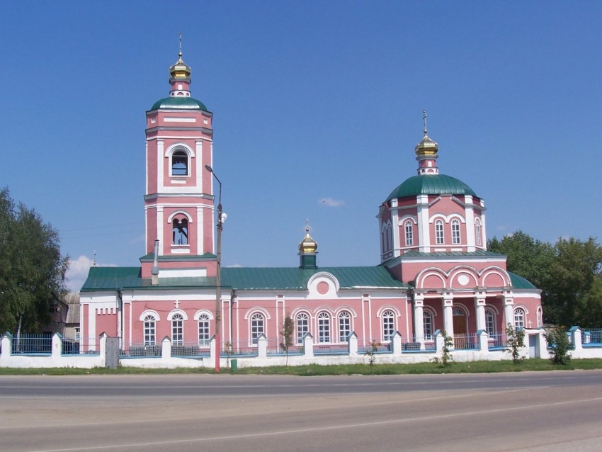 Данков. Церковь Георгия Победоносца. фасады, Вид с южной стороны