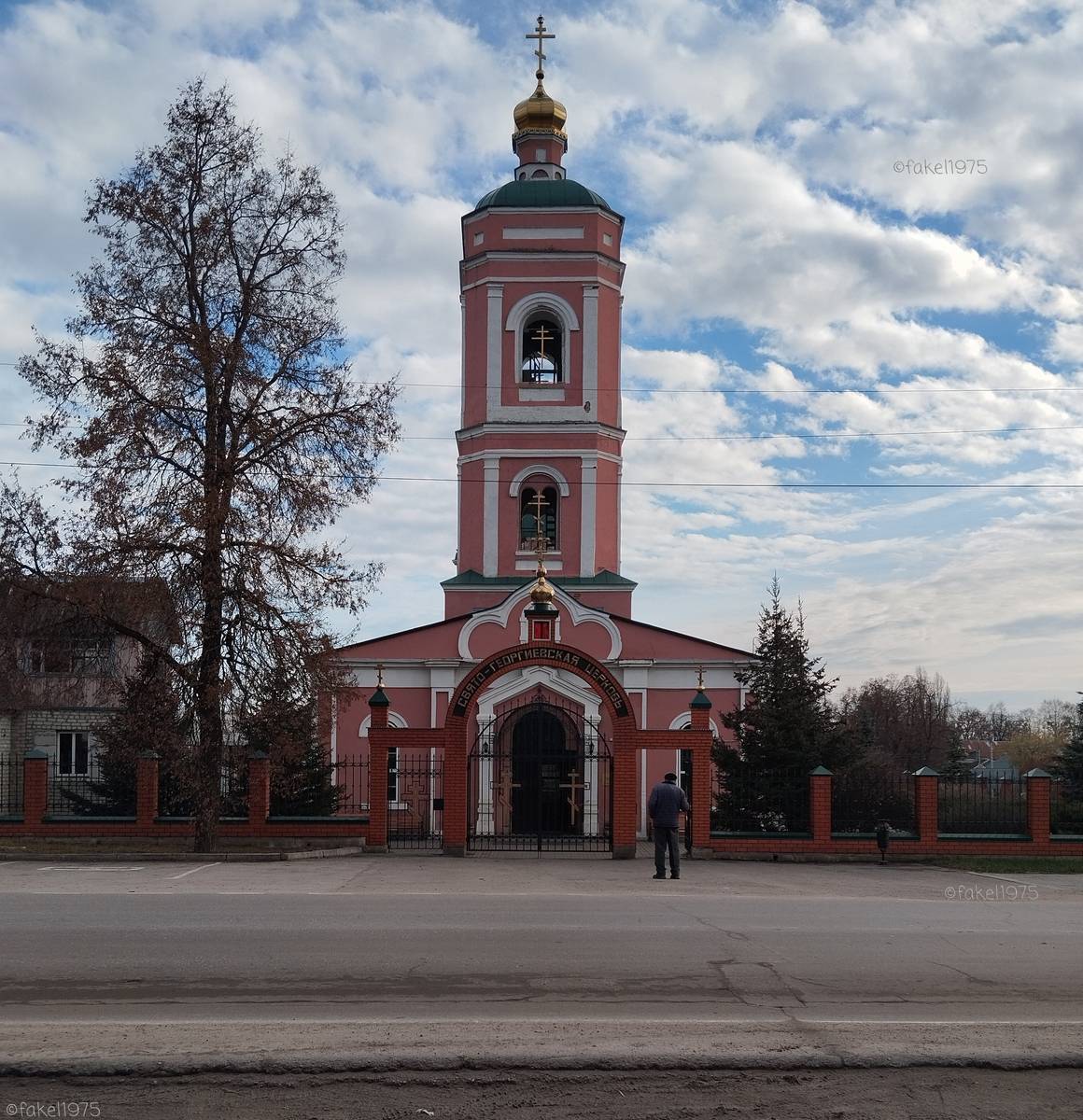фасады. Церковь Георгия Победоносца, Данков (Данковский район, Липецкая область)