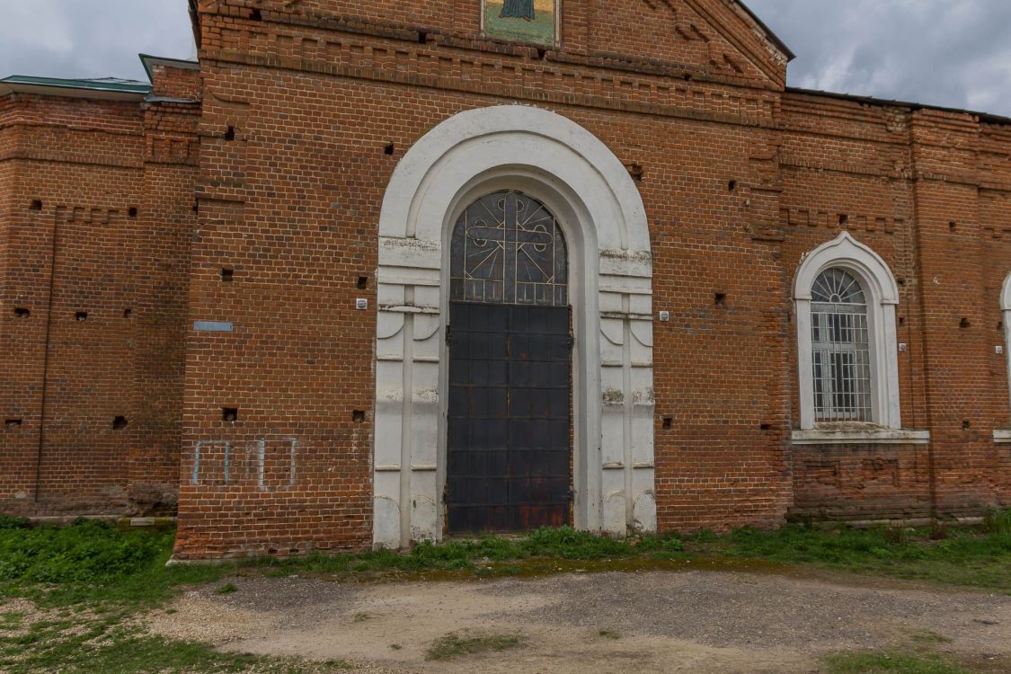 Данков. Церковь Иоанна Богослова. архитектурные детали, Северный портал