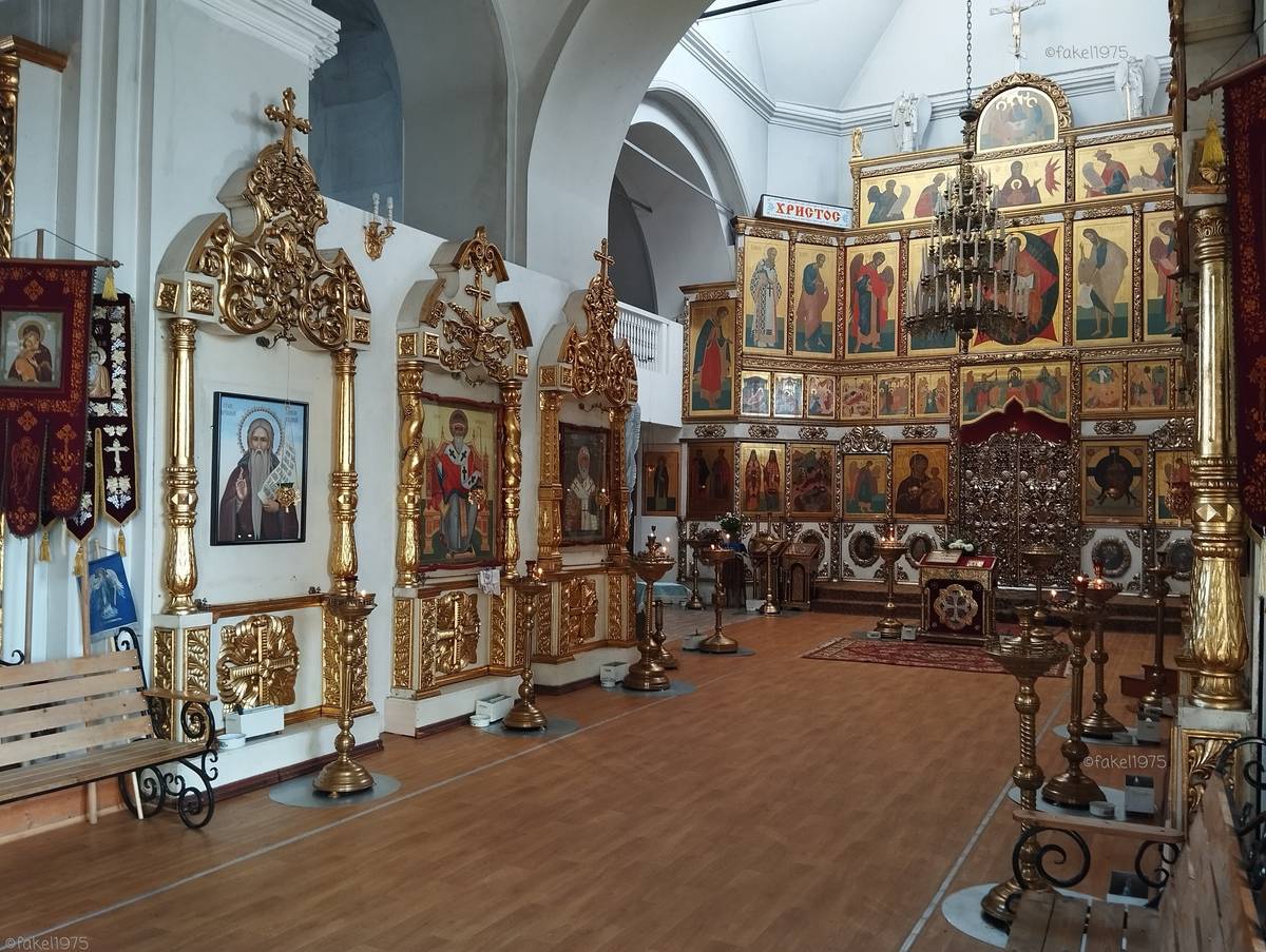 интерьер и убранство. Церковь Иоанна Богослова, Данков (Данковский район, Липецкая область)