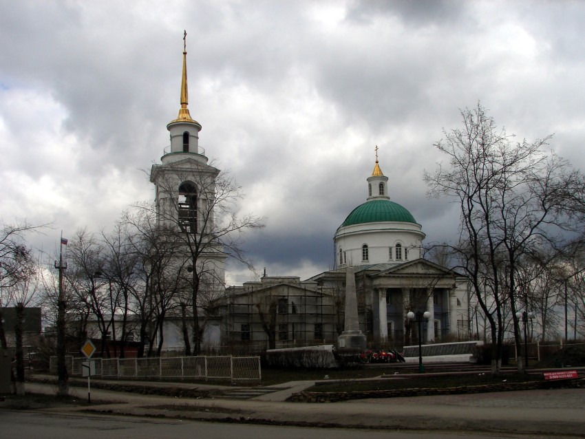 Арамиль, город. Церковь Троицы Живоначальной. фасады