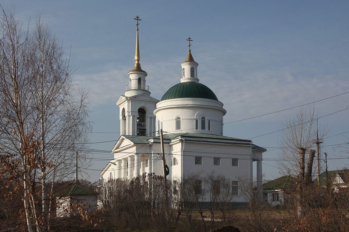 Церковь Троицы Живоначальной, Арамиль, город (Сысертский район (Сысертский ГО и Арамильский ГО), Свердловская область). фасады, Вид с юго-востока