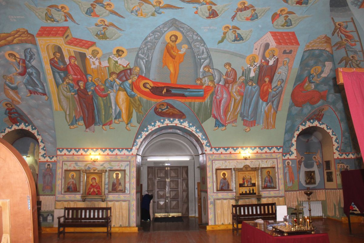Церковь Троицы Живоначальной, Арамиль, город (Сысертский район (Сысертский ГО и Арамильский ГО), Свердловская область). интерьер и убранство, Роспись храма